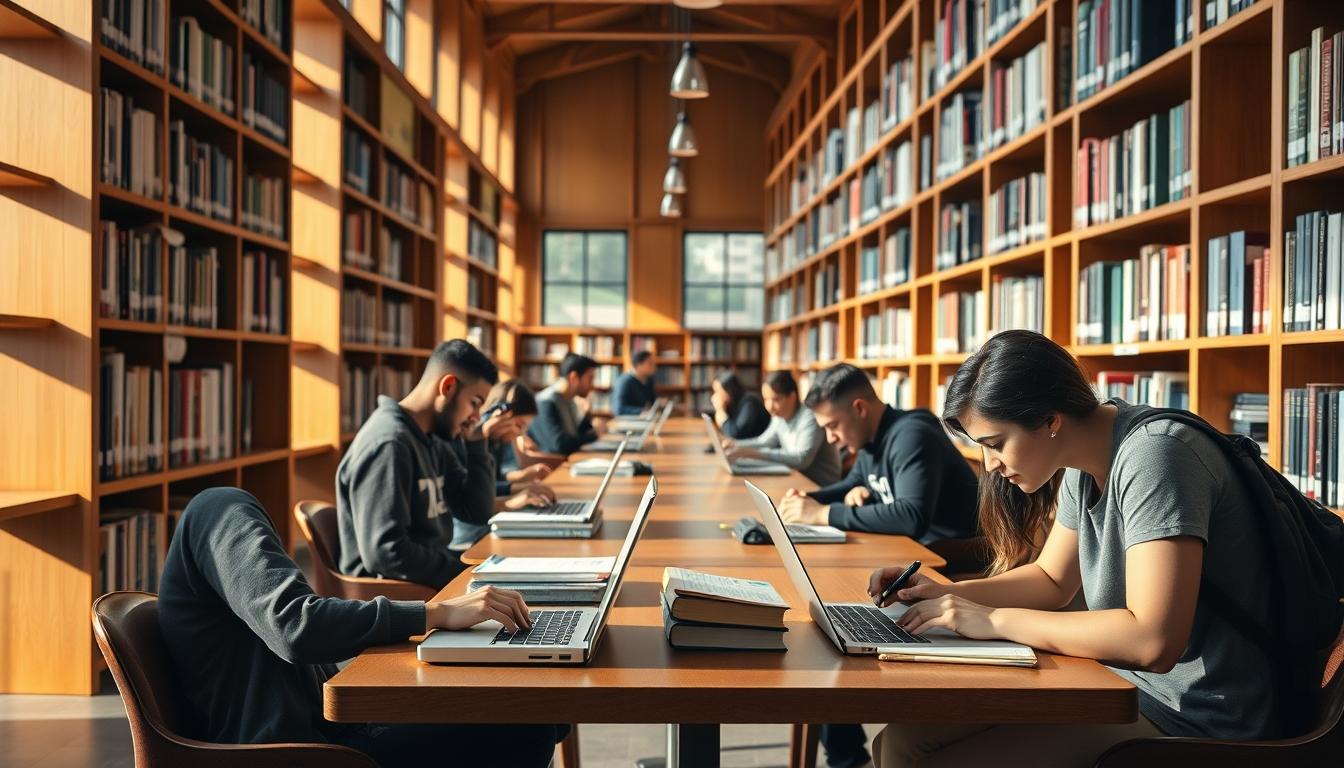 University campus and academic environment in Berlin